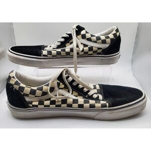 Vans Old Skool‎ Checkerboard Suede Sneakers Size 12 Men's